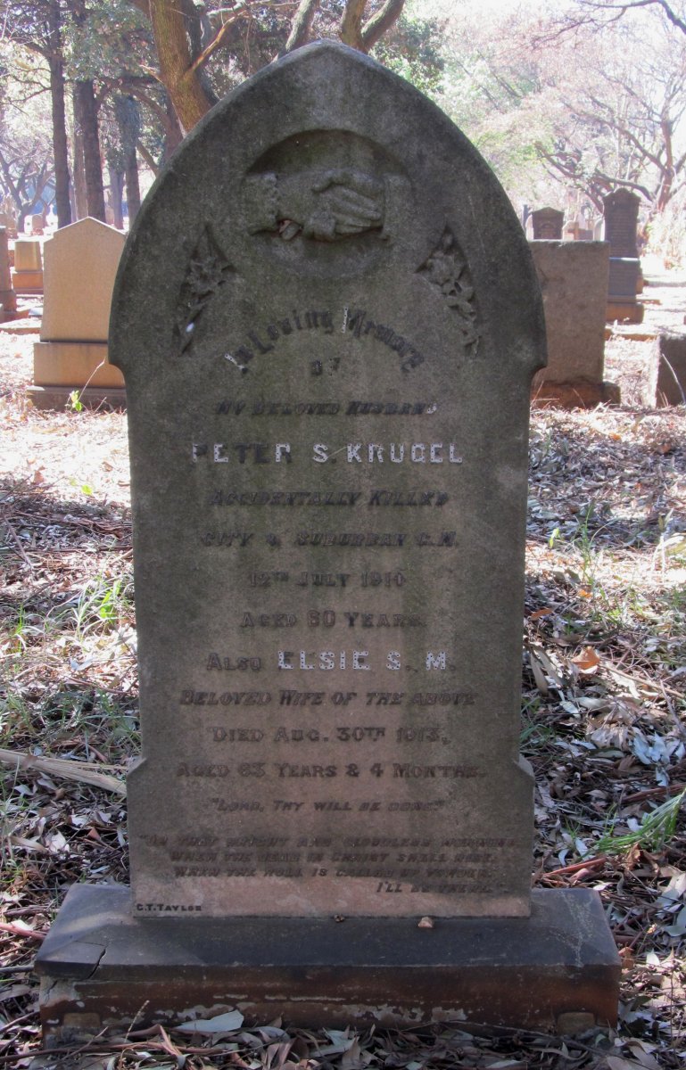 KRUGEL Peter S. -1910 &amp; Elsie S.M. -1913