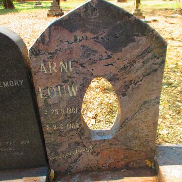 LOUW Arni 1961-1984