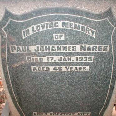MAREE Paul Johannes 1891-1939