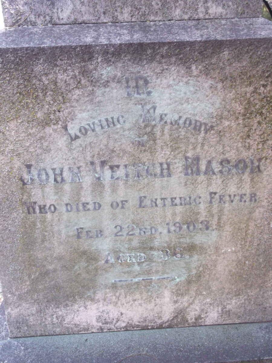 MASON John Veitch -1903