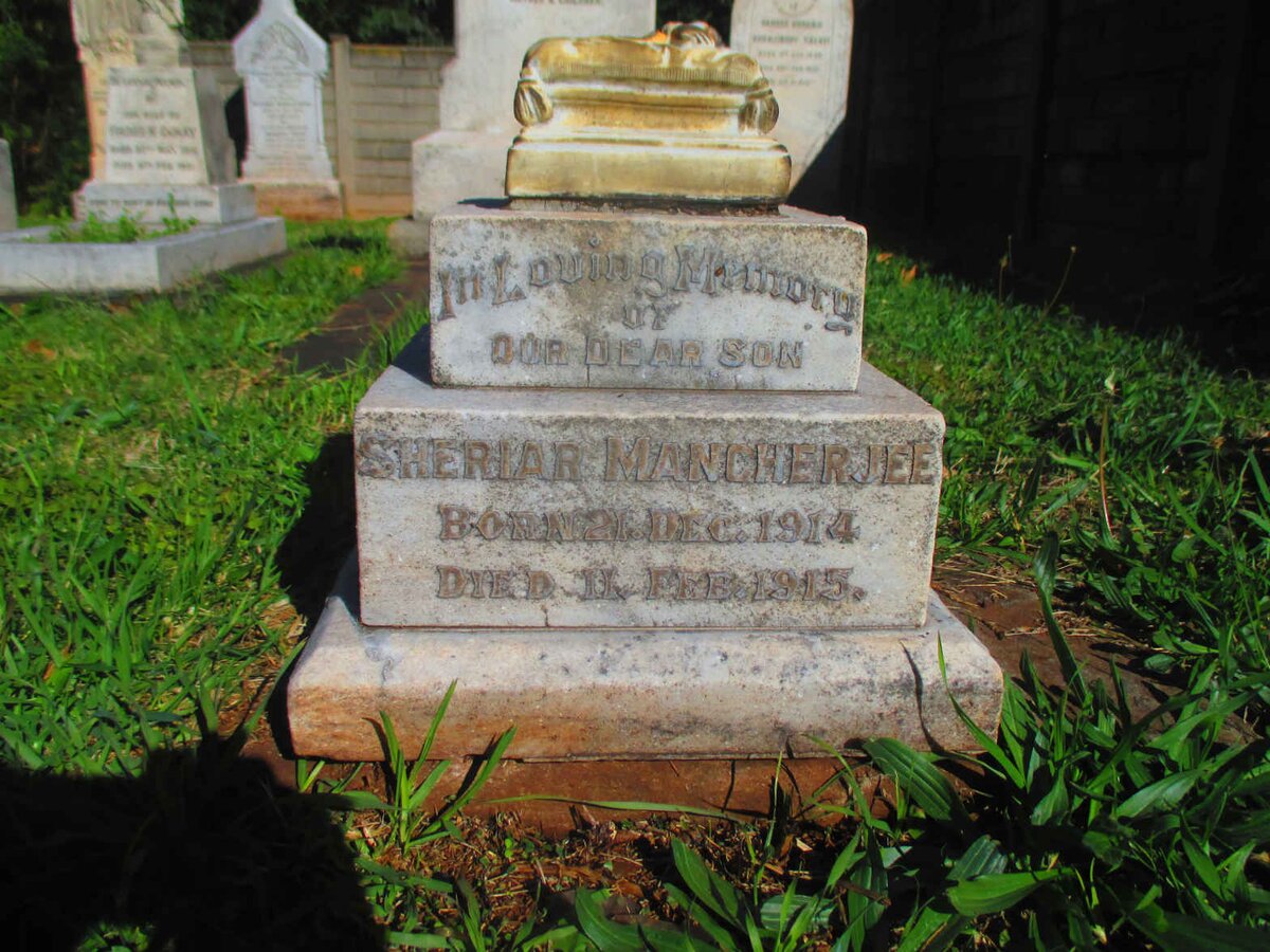 MANCHERJEE Sheriar 1914-1915