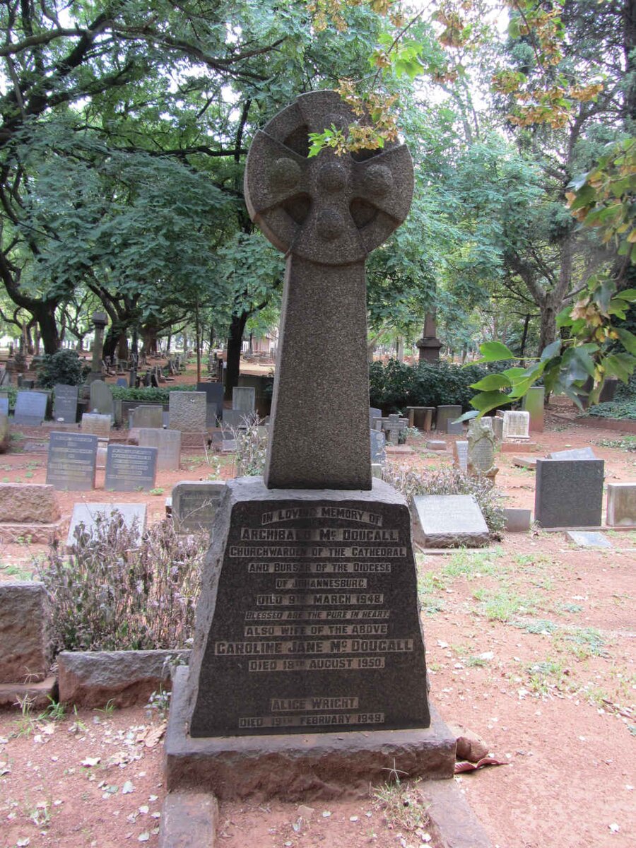 McDOUGALL Archibald -1948 &amp; Caroline Jane -1950 :: WRIGHT Alice -1949