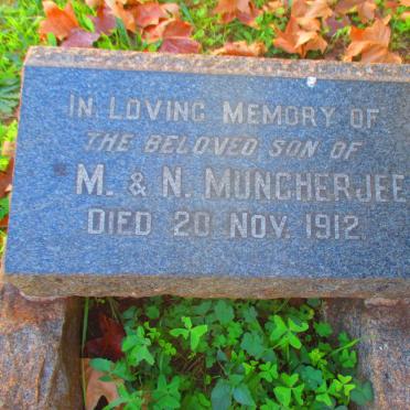 MUNCHERJEE ? -1912