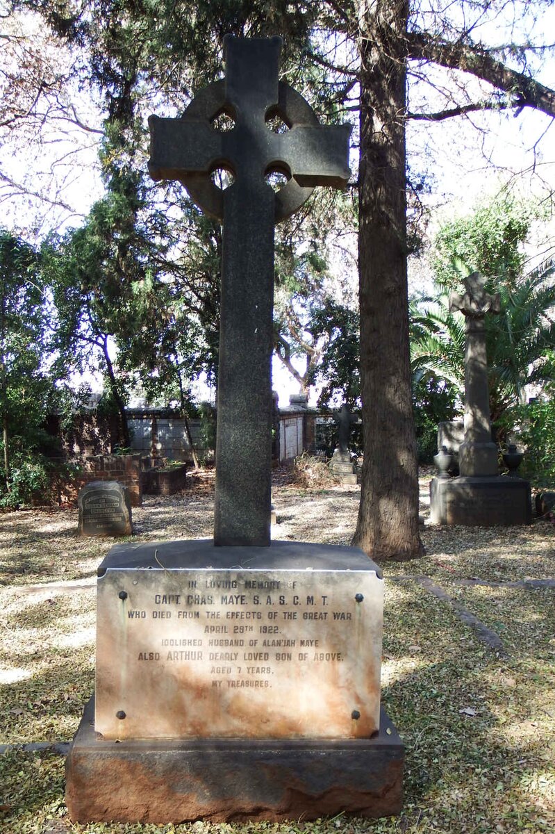 MAYE Chas. -1922 :: MAYE Arthur