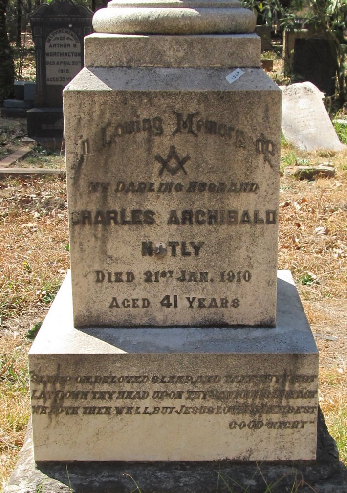 NOTLY Charles Archibald -1910