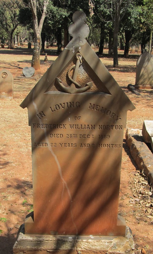 NORTON Frederick William -1889