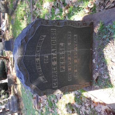 PERSSE George Standish -1932