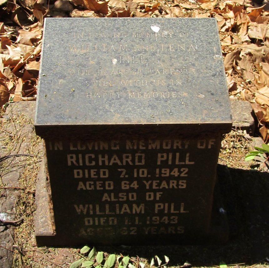PILL William &amp; Lena :: PILL Richard -1942 :: PILL William -1943