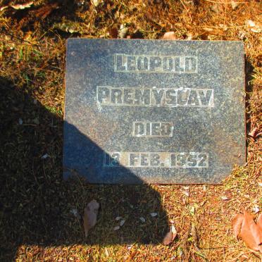 PREMYSLAV Leopold  -1952