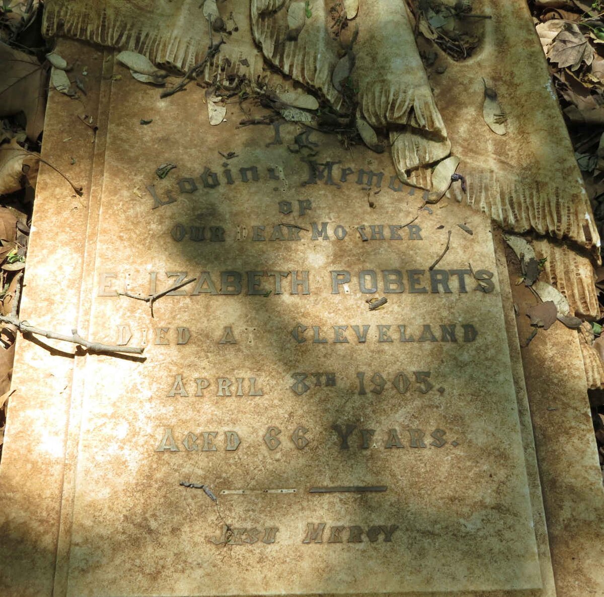 ROBERTS Elizabeth -1905