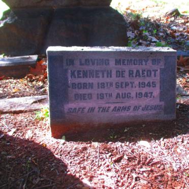 RAEDT Kenneth, de 1945-1947