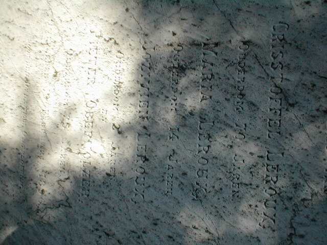 ROUX Crisstoffel, le 1826-1896 :: LE ROUX Maria 1882-1896 :: LE ROUX Jozwein 1894-1896  :: OBERHOLZER  Pieter 1871-1896