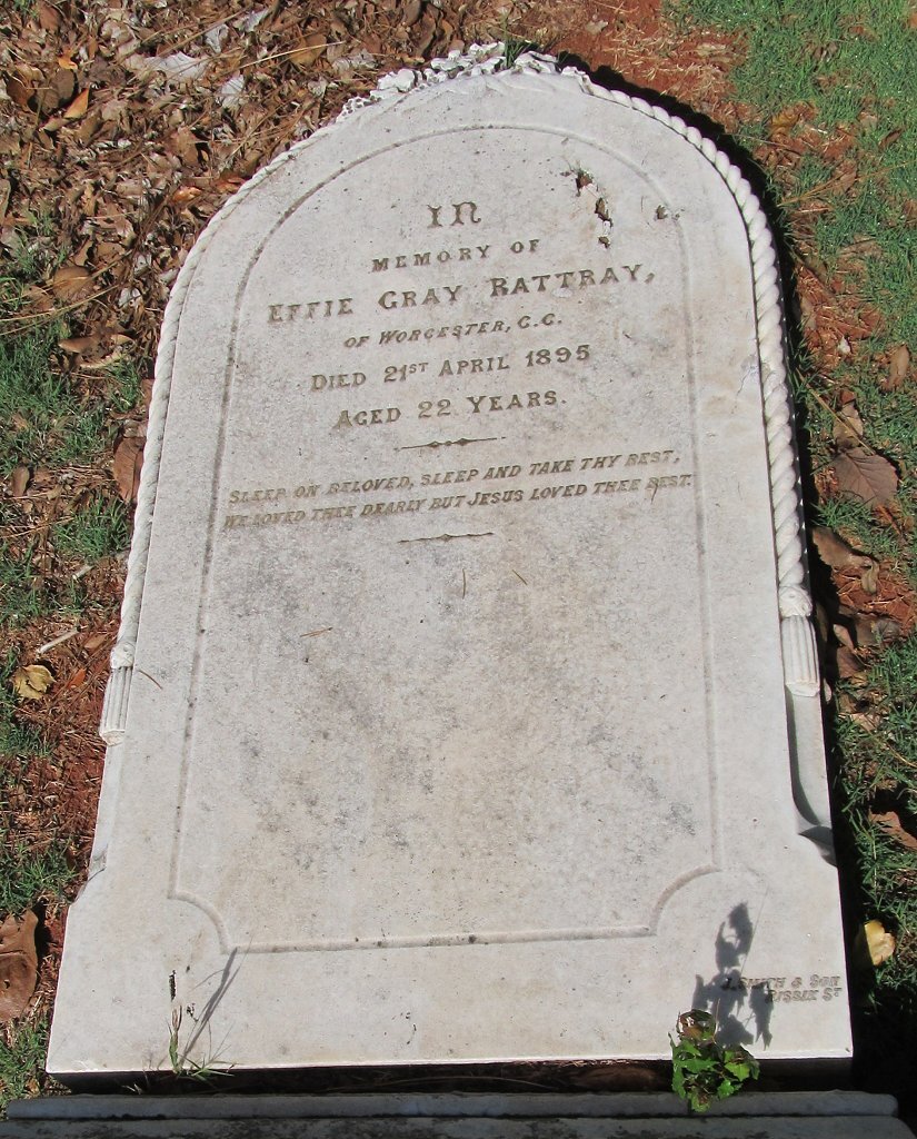 RATTRAY Effie Gray  -1895
