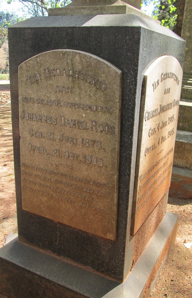 ROOS Johannes Daniel 1878-1908