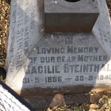 STEINTHAL Cacilie 1856-1940