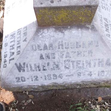 STEINTHAL Wilhelm 1894-1975