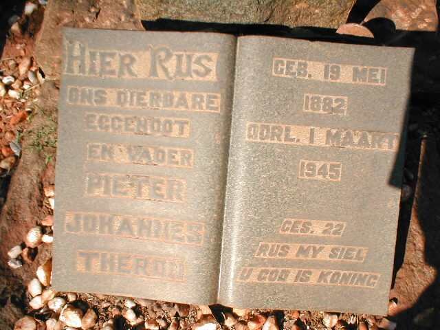 THERON Pieter Johannes 1882-1945