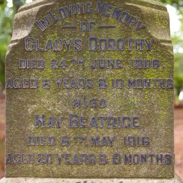 TARR Gladys Dorothy -1906 :: TARR May Beatrice -1916 :: TARR Gladys -1916