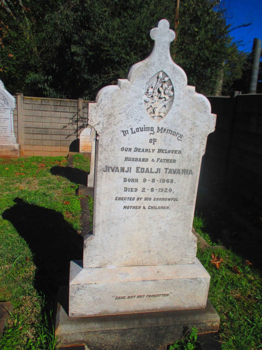 TAVARIA Jivanji Edalji 1868-1920