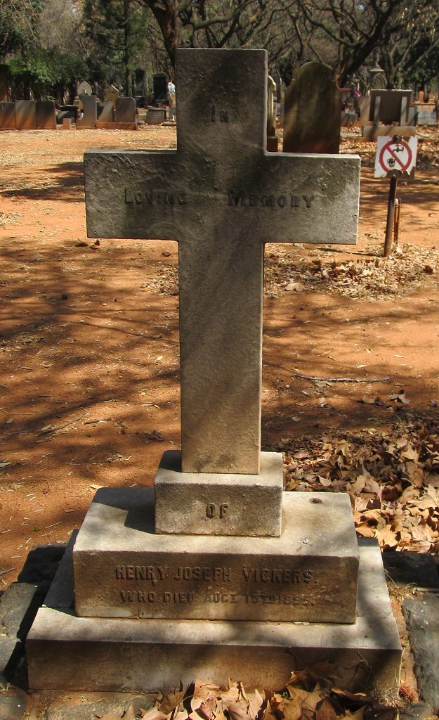 VICKERS Henry Joseph -1895