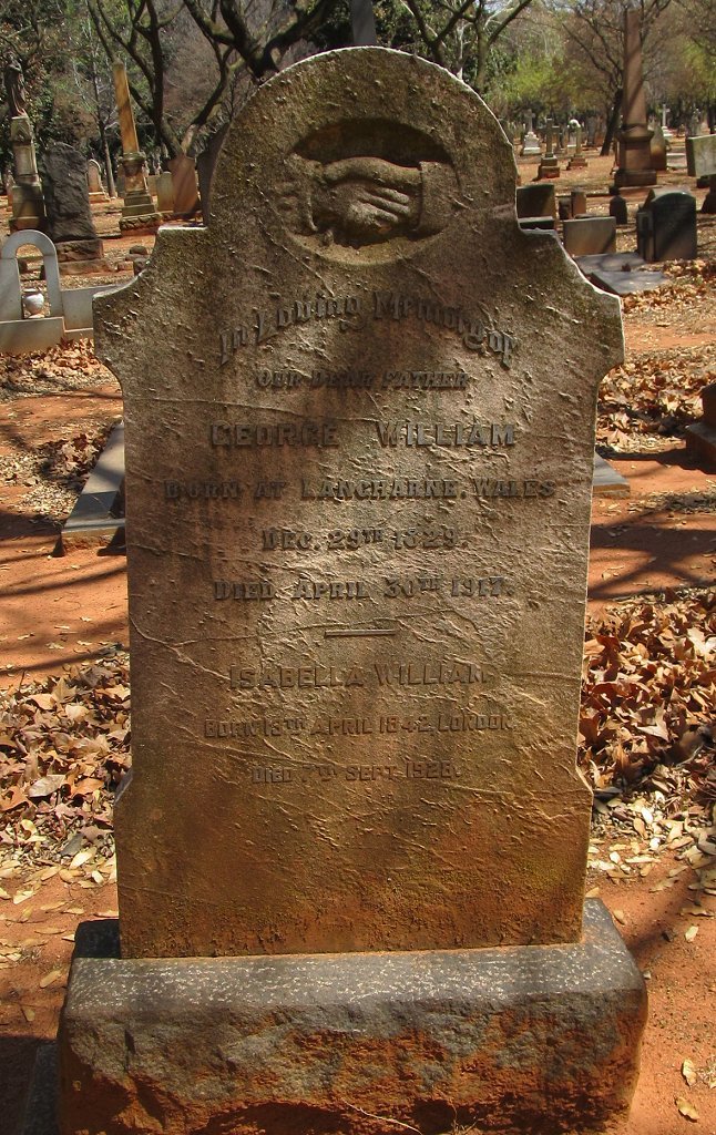 WILLIAM George 1829-1917 &amp; Isabella 1842-1928