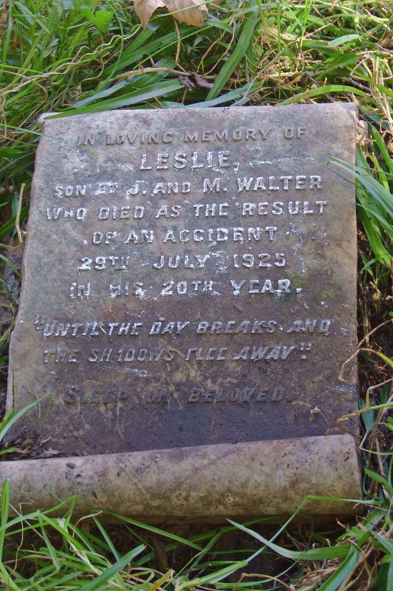 WALTER Leslie -1925