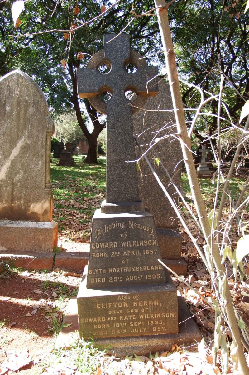 WILKINSON Edward 1857-1905 :: WILKINSON Clifton Heran 1895-1897