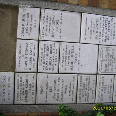 013 Memorial wall