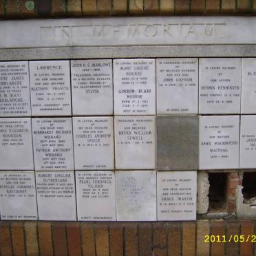 011 Memorial wall