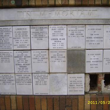 011 Memorial wall