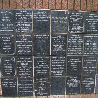 159 Memorial wall 