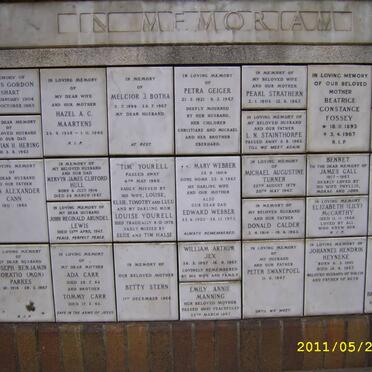 002 Memorial wall