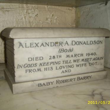 DONALDSON Alexander A. -1940 :: DONALDSON Robert Barry