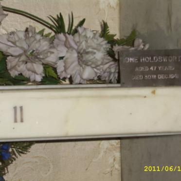 HOLDSWORTH Ione -1941