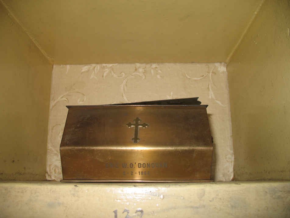 O'DONOVAN Eric W. -1951