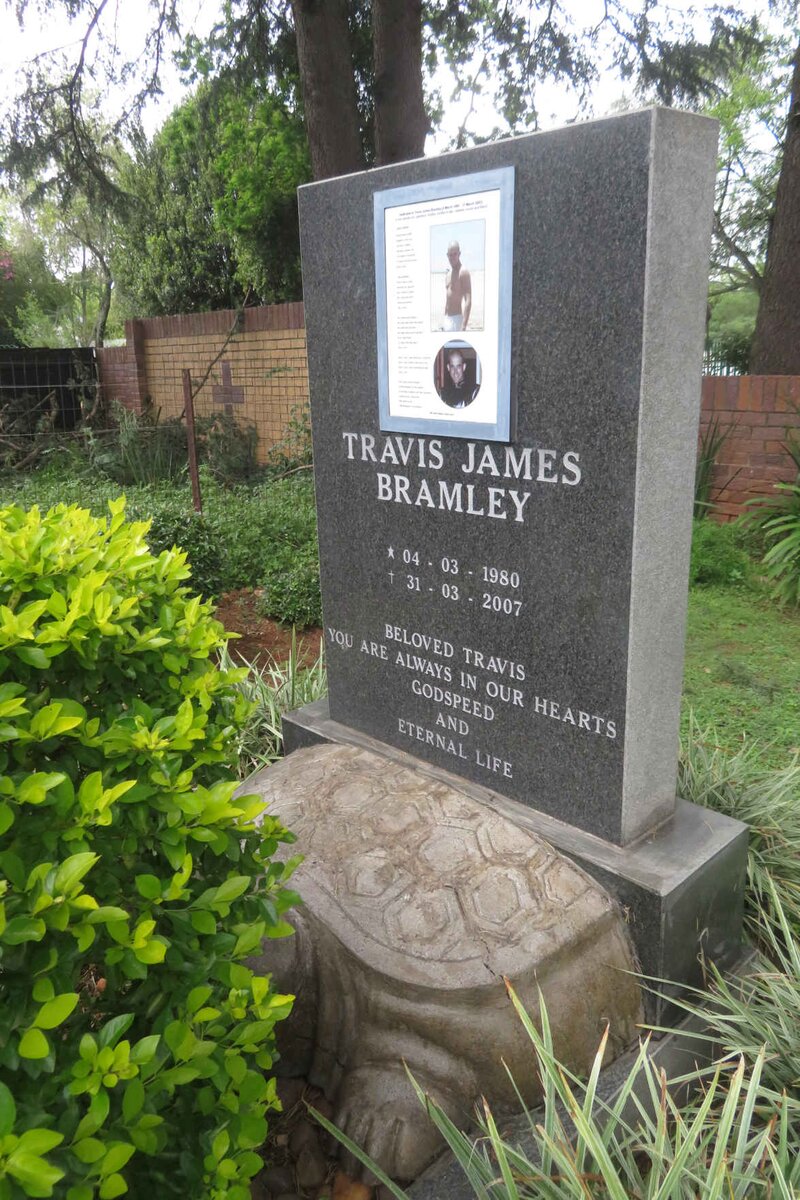 BRAMLEY Travis James 1980-2007
