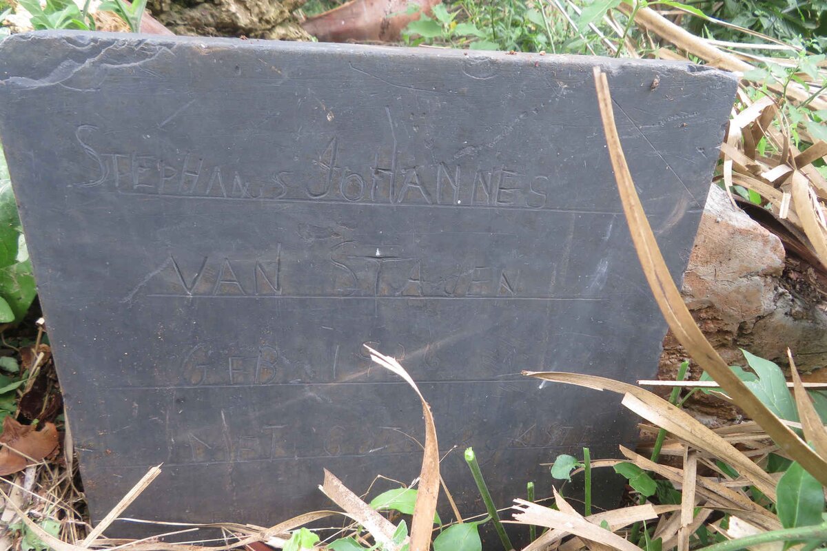 STADEN Stephanus Johannes, van 1936-