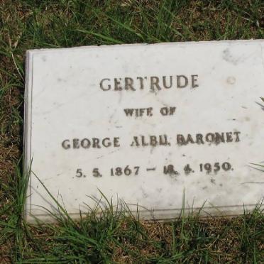 ALBU Gertrude 1867-1950