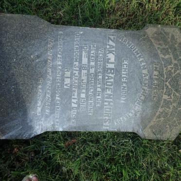 BADENHORST Izak J. -1918