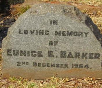 BARKER Eunice E. -1964