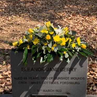 BERRY Emanuel George 1855-1940 &amp; Eleanor Jane -1922