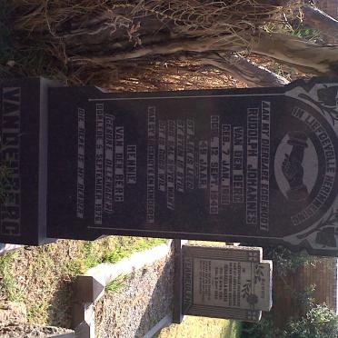 BERG Rudolph Johannes, van den 1891-1940 &amp; Hennie OLLEWAGEN -1976