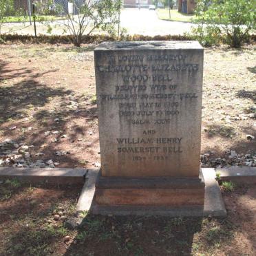 BELL William Henry Somerset 1856-1939 &amp; Charlotte Elizabeth WOOD 1859-1930