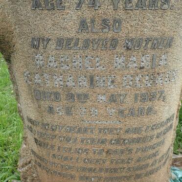 BEUKES Pieter Stephanus -1927 &amp; Rachel Maria Catharina -1937