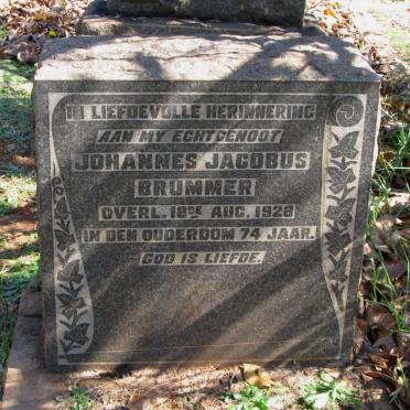 BRUMMER Johannes Jacobus -1928