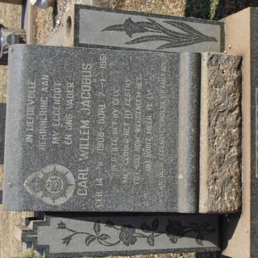 BUYS Carl Willem Jacobus 1906-1951