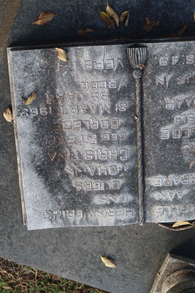 PLESSIS Johanna Christina, du nee STEYN -1963