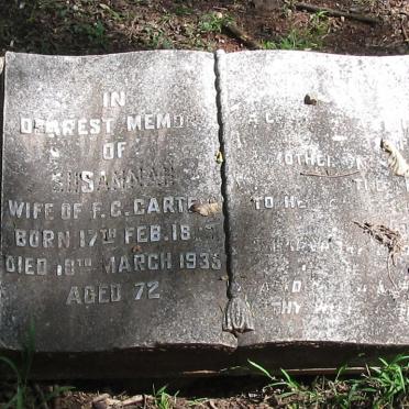 CARTE? Susannah -1935