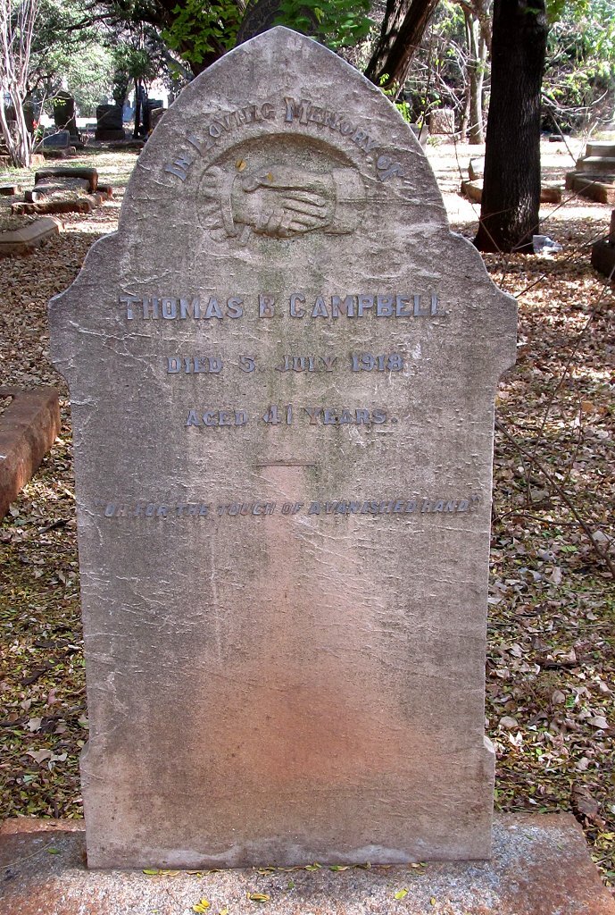 CAMPBELL Thomas B. -1918