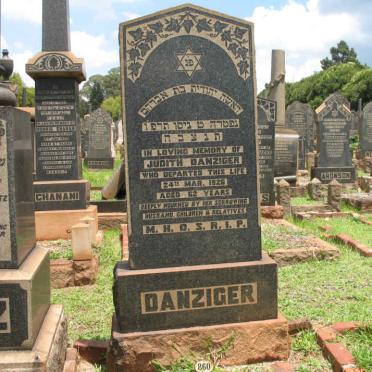 DANZINGER Judith -1926